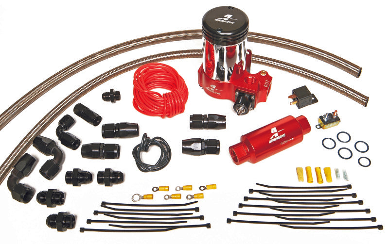 Aeromotive A2000 Drag Race Pump Only Kit (Incl. Lines/Fittings/Hose Ends/11202 pump) - My Store