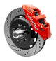 Wilwood 55-57 Chevy Bel Air Aerolite 6R Kit, 5 x 4.50in/4.75in Hub - 14.00in D&S Rotor - Red - My Store