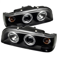 Spyder Volvo 850 93-97 Projector Headlights LED Halo Black High H1 Low H1 PRO-YD-VO85092-HL-BK - Mammoth Racing -