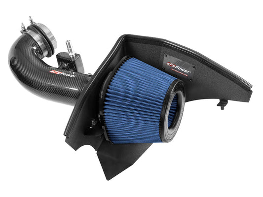 aFe Track Series Carbon Fiber Pro 5R AIS - 16-19 Chevrolet Camaro SS V8-6.2L - Mammoth Racing -