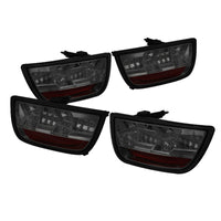 Spyder Chevy Camaro 10-13 LED Tail Lights Smoke ALT-YD-CCAM2010-LED-SM - Mammoth Racing -