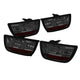 Spyder Chevy Camaro 10-13 LED Tail Lights Smoke ALT-YD-CCAM2010-LED-SM - Mammoth Racing -