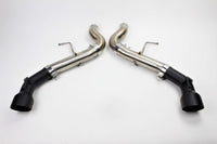 Mishimoto 2016+ Chevrolet Camaro SS Dual-Tip Race Axle-Back Exhaust w/ Black Tips - Mammoth Racing -