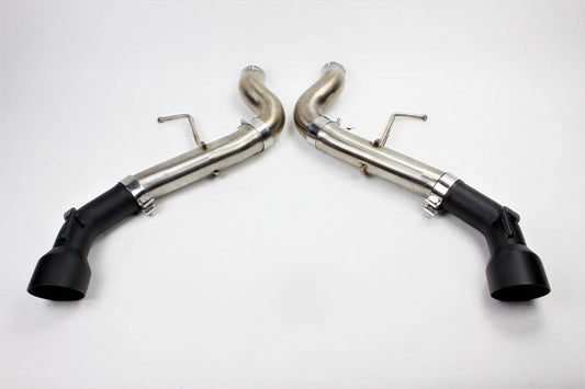 Mishimoto 2016+ Chevrolet Camaro SS Dual-Tip Race Axle-Back Exhaust w/ Black Tips - Mammoth Racing -