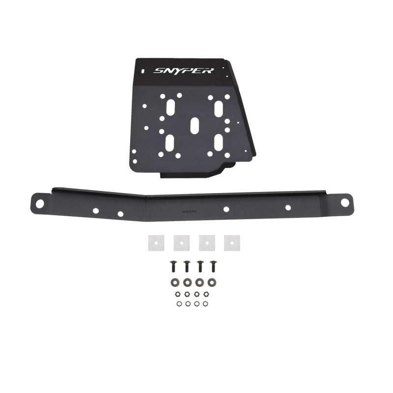 Westin/Snyper 07-17 Jeep Wrangler Transfer Case Skid Plate - Textured Black - Mammoth Racing -