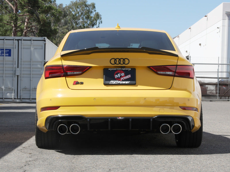 aFe MACHForce XP 3in-2.5in 304SS Exhaust Cat-Back 15-20 Audi S3 L4-2.0L (t) - Polished Tips - Mammoth Racing -