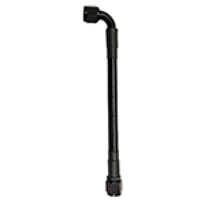 Fragola -10AN PTFE Hose Assembly Straight x 90 72in - Mammoth Racing -