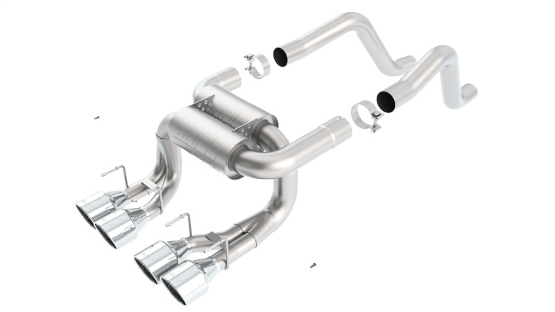 Borla 06-12 Chevrolet Corvette Z06/ZR1 6.2L/7.0L 8cyl Aggressive ATAK Exhaust (rear section only) - My Store