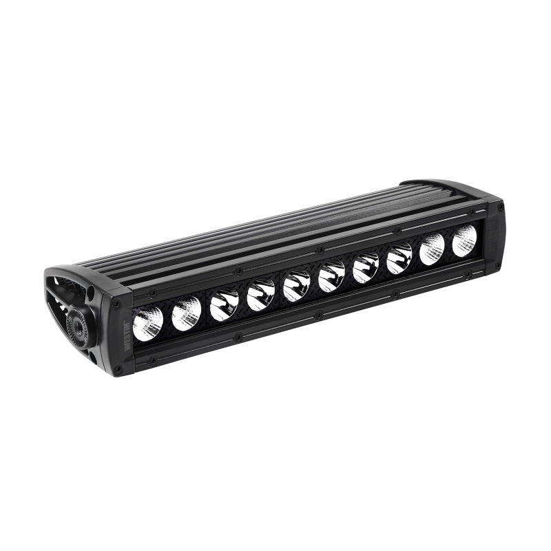 Westin B-FORCE LED Light Bar Single Row 10 inch Combo w/5W Cree - Black - Mammoth Racing -