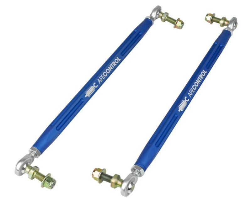 aFe Control 20-21 Toyota Supra 3.0L Front Adjustable End Links - Mammoth Racing -