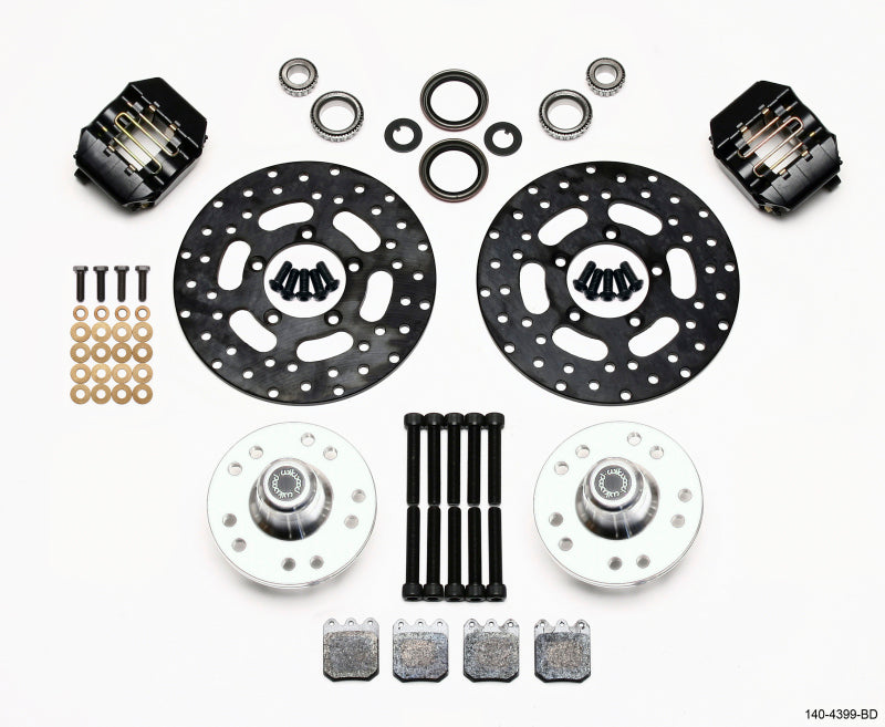 Wilwood Dynalite Single Front Drag Kit Drilled Rotor Chassis Eng. Strut - My Store