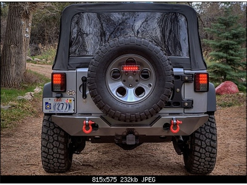 Spyder Jeep Wrangler 07-15 LED Tail Lights Smoke ALT-YD-JWA07-LED-SM - Mammoth Racing -