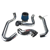 Injen 03-06 Evo 8/9/MR Cast Aluminum Intake System w/ Full Intercooler Piping Polished Short Ram Int - Mammoth Racing -