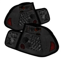 Spyder BMW E46 3-Series 02-05 4Dr Tail Lights Smke ALT-YD-BE4602-4D-LED-SM - Mammoth Racing -