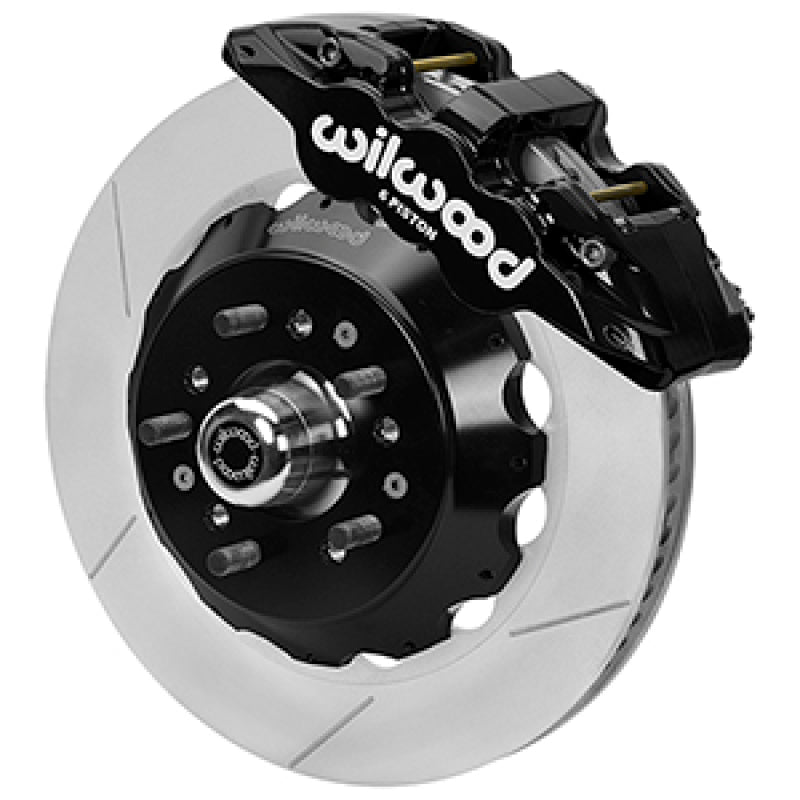 Wilwood Forged 6 Piston Superlite Caliper, GT 72 Vane Vented Spec37 Slotted Rotor - 14.00x1.25 - My Store