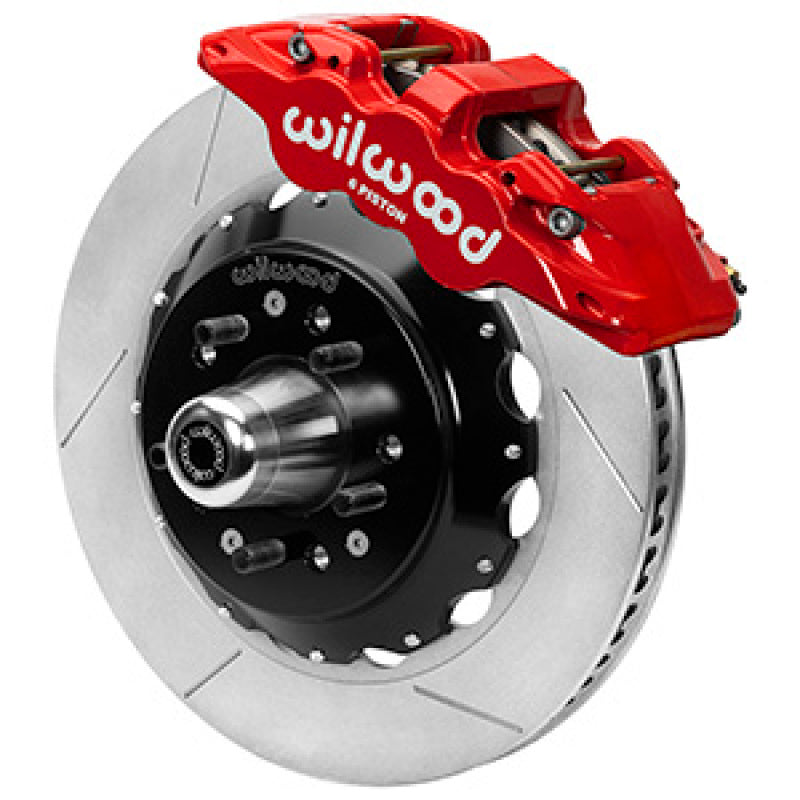 Wilwood Aero6R/ST Front Big Brake Kit 14in Red Powder Coat 79-88 Chevrolet Monte Carlo - My Store
