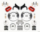 Wilwood Forged Dynalite Front Kit 12.19in Red 65-68 Chevy Impala -Drum Spindle - Mammoth Racing -