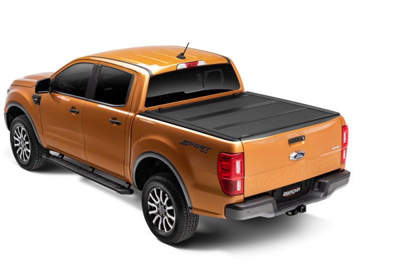 UnderCover 19-20 Ford Ranger 5ft Armor Flex Bed Cover - Black Textured - Mammoth Racing -