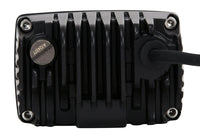 KC HiLiTES C-Series 2in. C2 LED Light 20w Area Flood Beam (Pair Pack System) - Black - Mammoth Racing -