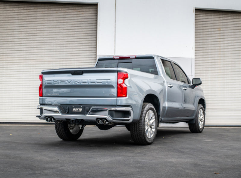 Borla 19 Chevrolet Silverado/GMC Sierra 1500 6.2L SS Touring Catback Exhaust - Square Chrome Tips - My Store