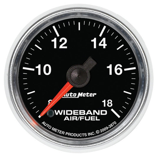 Autometer GS 52mm Analog 8:1-18:1 Air/Fuel Ratio Wideband Gauge - My Store