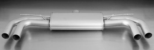 Remus 2012 Audi A3 Sedan 1.4L 90 (CMPA/CPVA/CXSA) Axle Back Exhaust (Tail Pipes Req) - Mammoth Racing -