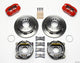 Wilwood Dynapro Low-Profile 11.00in P-Brake Kit - Red BOP Axle 2.75in Bearing 2.75 Offset - My Store