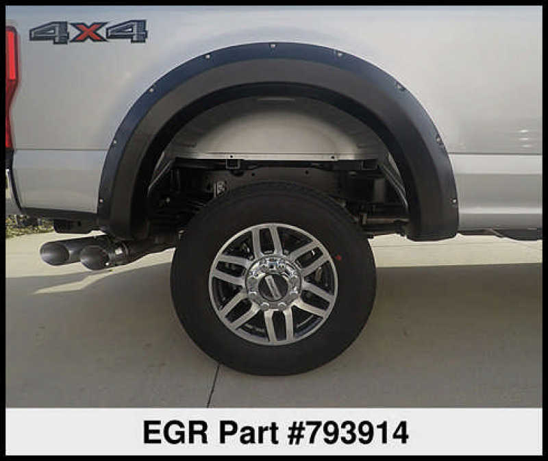 EGR 2017 Ford Super Duty Bolt-On Look Fender Flares - Set - Mammoth Racing -