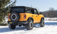 N-Fab Trail Slider Steps 2021 Ford Bronco 4 Door - Textured Black - Mammoth Racing -