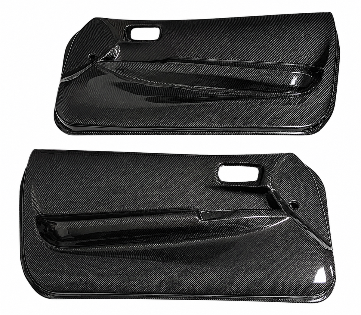 Dry Carbon Fiber Inner Door Panels for Nissan Skyline R34 GTT GTR Coupe