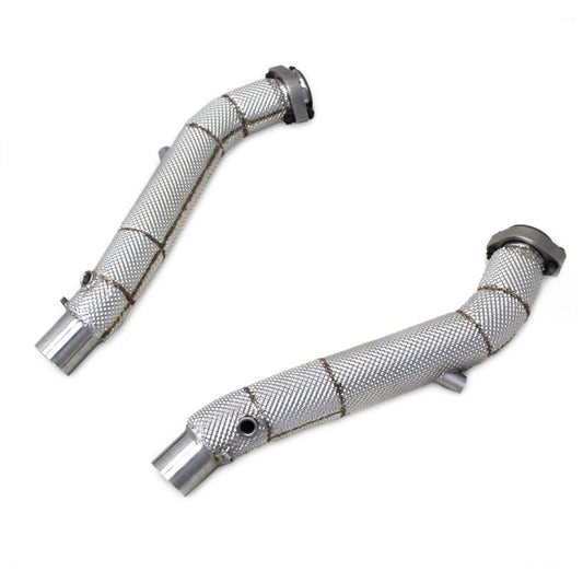 304 Stainless Performance Race Down Pipes for Ferrari Modena 360 Spider 3.6L