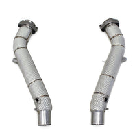 304 Stainless Performance Race Down Pipes for Ferrari Modena 360 Spider 3.6L