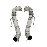 304 Stainless Performance Race Down Pipes for McLaren 570S 570GT