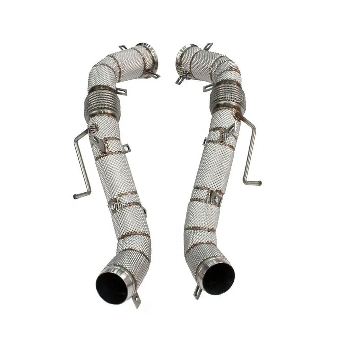 304 Stainless Performance Race Down Pipes for McLaren 570S 570GT
