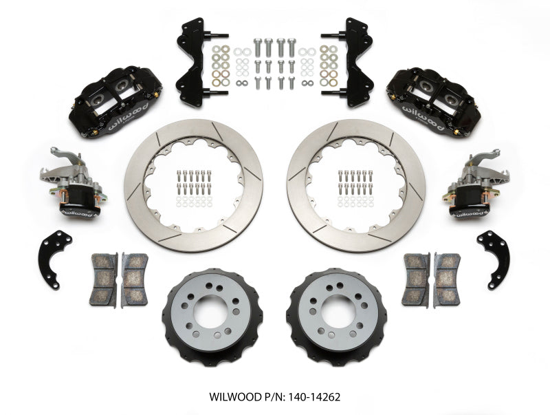 Wilwood Narrow Superlite 4R / MC4 Rear Kit 12.88 Currie Pro-Tour Unit Bearing Floater - My Store