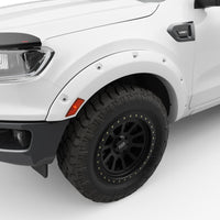 EGR 19-22 Ford Ranger Painted To Code Oxford Traditional Bolt-On Look Fender Flares White Set Of 4 - Mammoth Racing -