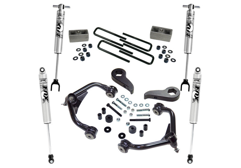 Superlift 11-19 Chevy Silverado 2500HD - 3in Lift Kit w/ Fox 2.0 Series Shocks - Mammoth Racing -