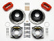 Wilwood Dynapro Low-Profile 11.00in P-Brake Kit Drill-Red AMC 71-74 2.60in Offset - Mammoth Racing -