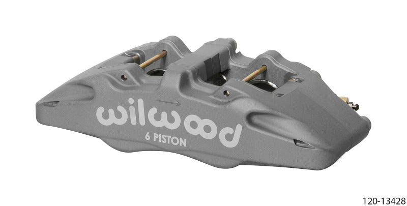Wilwood Caliper-Forged Dynapro 6 5.25in Mount-Anodized-R/H 1.62/1.38in/1.38in Pistons .81in Disc - Mammoth Racing -