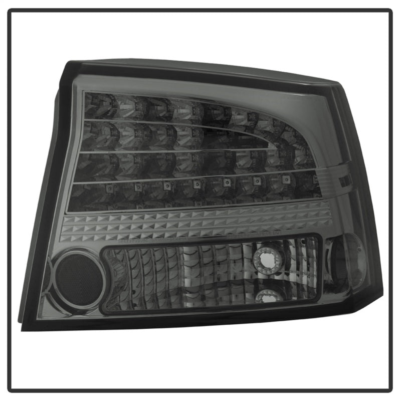 Spyder Dodge Charger 06-08 LED Tail Lights Smoke ALT-YD-DCH05-LED-SM - Mammoth Racing -