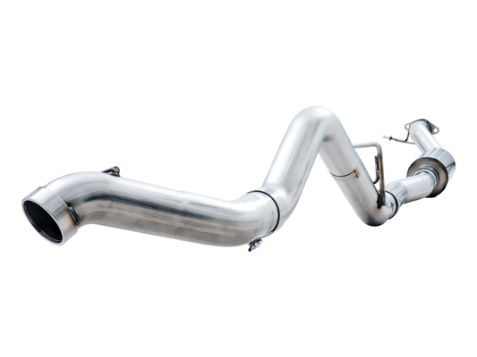 AWE Tuning 2021+ Ford Bronco 0FG Exhaust (No Tips) w/ Bash Guard - My Store