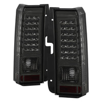 Xtune Hummer H3 06-09 ( Non H3T ) LED Tail Lights Smoke ALT-ON-HH306-LED-SM - Mammoth Racing -