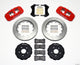 Wilwood Aero6 Front Hat Kit 14.25 Red 2010-2015 Camaro - Mammoth Racing -
