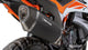 Remus 2019 KTM 790 Adventure R Mod Black Hawk Black Slip On - Mammoth Racing -