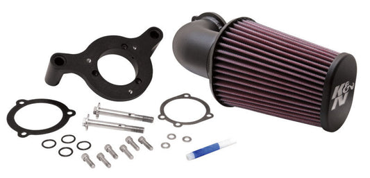 K&N 01-14 Harley Davidson Softail Dyna Performance Intake Kit