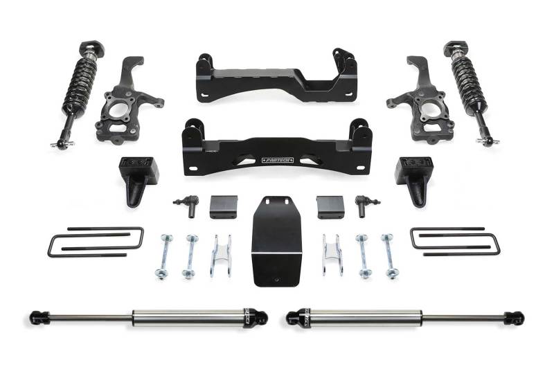 Fabtech 15-20 Ford F150 4WD 6in Perf Sys w/Dlss 2.5 C/O & Rr Dlss - Mammoth Racing -