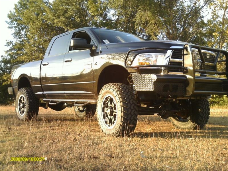 N-Fab Nerf Step 10-17 Ram 2500/3500/4500 Crew Cab - Gloss Black - Cab Length - 3in - Mammoth Racing -