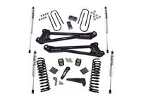 Superlift 13-18 Ram 3500 4WD Diesel 4in Lift Kit Replacement Radius Arms w/ Fox 2.0 Shocks - Mammoth Racing -