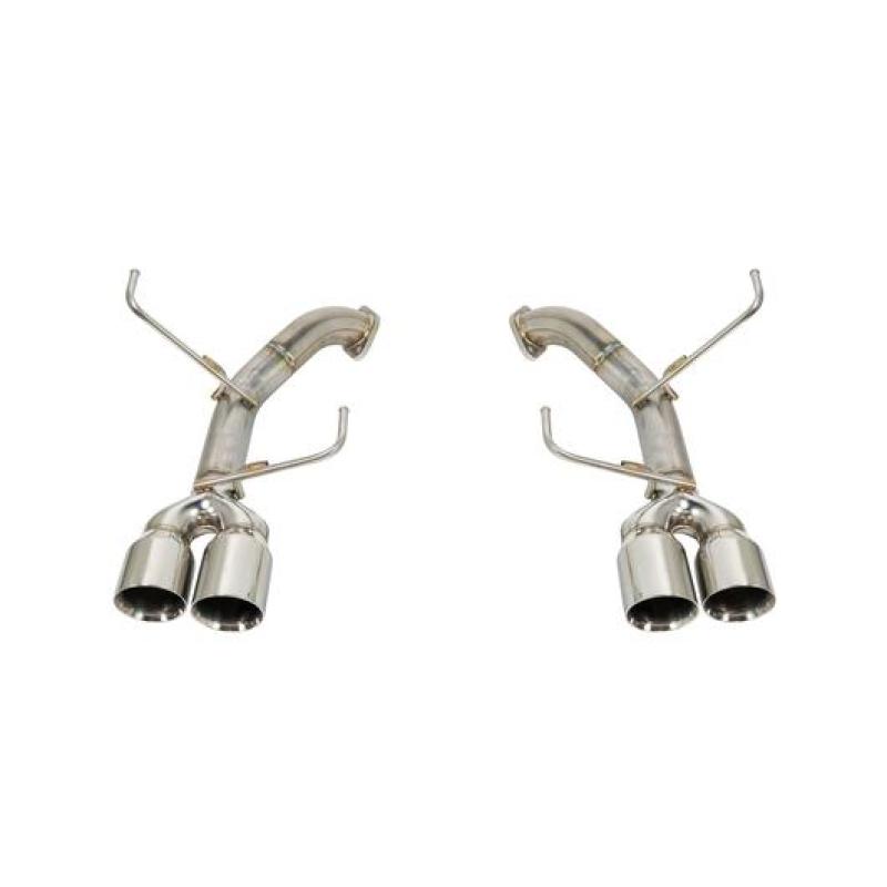 Remark 11-14 Subaru WRX/STI GR (GV) Sedan Axle Back Exhaust w/Stainless Steel Double Wall Tip - My Store