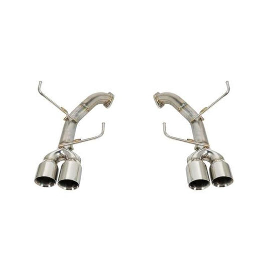 Remark 11-14 Subaru WRX/STI GR (GV) Sedan Axle Back Exhaust w/Stainless Steel Double Wall Tip - My Store